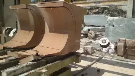 SHXJ2200 CNC wire saw stone profiling machine