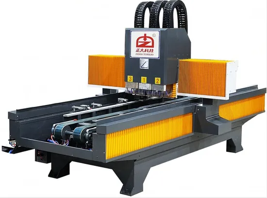 Three Heads CNC Automatic Sink Hole Drilling Stone Machine Countertop Processing Milling Polishing 