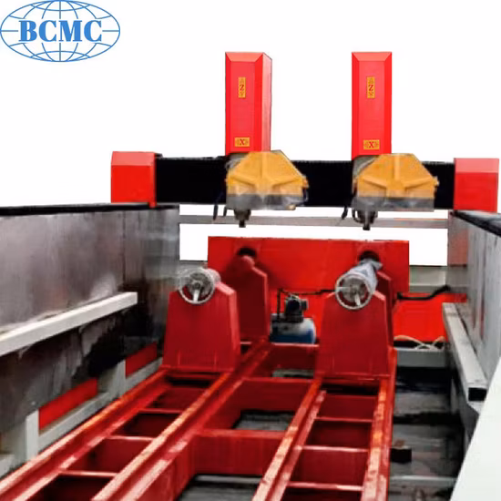 Bcmc Automatic 3D CNC Router Series Stone Carving Machine Engraving Stone Pillar Machinery Price Stone Curving Machine