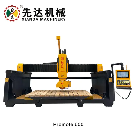 Italy Esa System Software Stone Cutting 5 Axis CNC Bridge Saw Machine for Marble Kitchen Countertop 