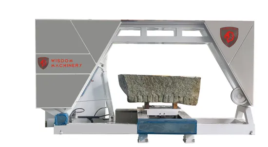 Wisdom New Model Automatic Multi Wire Saw Cutting Machine for Stone Quarry Processing Granite Marble Slabs 