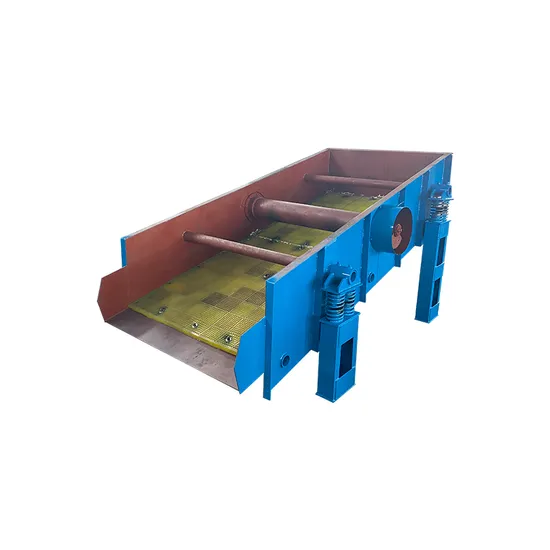 China Mining Gold Ore Gravel Stone Vibrating Screen Machine Price 