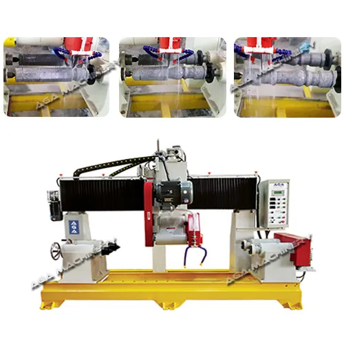 Stone Cutting Machine for Balustrade/Lathe/Column Processing (SYF1800) 