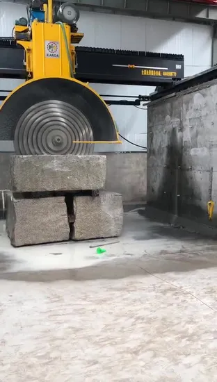 Automatic Granite Marble Kerbstone Production/Multi Blades Bridge Sawing Cutting Machine/Block Rock Limestone CNC Stone Edge Processing Cutter Suppliers 