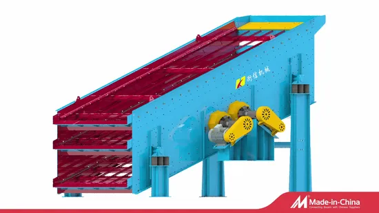 Mining Aggregate Stone Sand Cement Screening Machine High Performance Vibrating Screen 