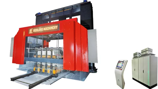 Bcmc Hualong Machinery Gang Saw Subtituation Multiple Super Thin 0.5mm Diamond Multi Wire Saw Machine for Marble Granite Block Cutting 