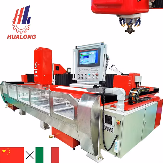 Hualong Machinery Sinks Bathroom Unique Wash Basin CNC Tile Cutter Processing Center Stone Machine in America/India/Kenya