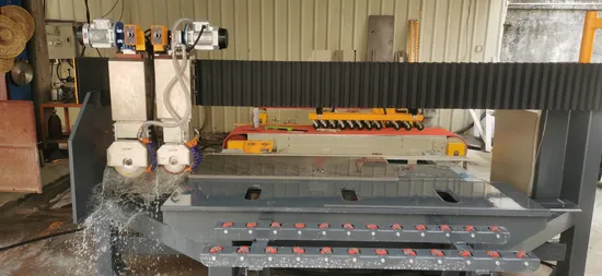 Baotao Machinery Bt1800 CNC Double Blade Marble Stone Ceramic Slabs Bridge Saw Cutting Machine 