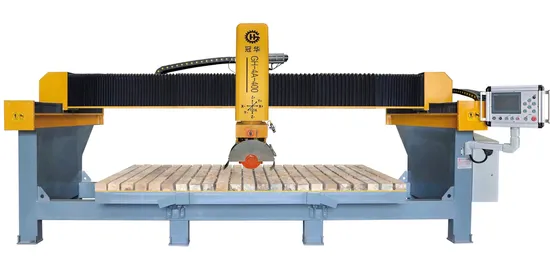 CNC Kitchen Stone Granite Cutter and Polisher Bridge Saw Combination Cutting Machine 