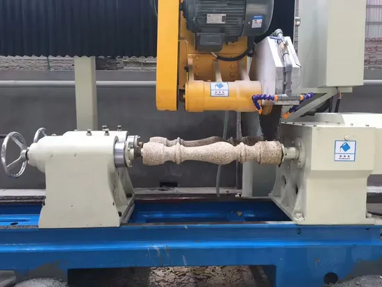 CNC Customized Two PCS Railing Cutting and Processing Machines/Dedicated to Processing Railings, Columns, Column Caps, Roadblocks and Other Stone Products. 