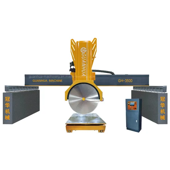 Stone Processing Tombstone Block Cutter Bridge Saw Marble Granite Cutting Machine 
