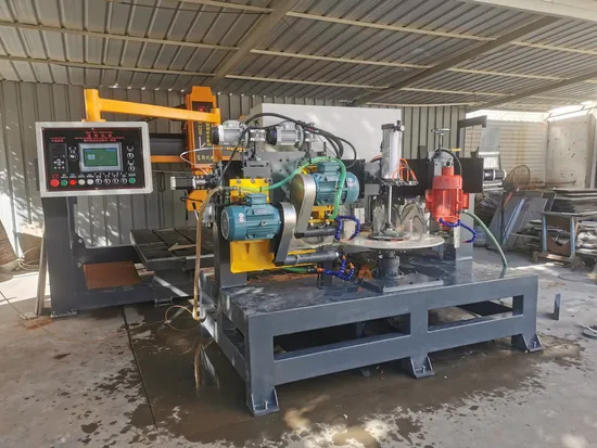 High Quality Automatic Stone Round Table Cutting Profiling Polishing Machine 