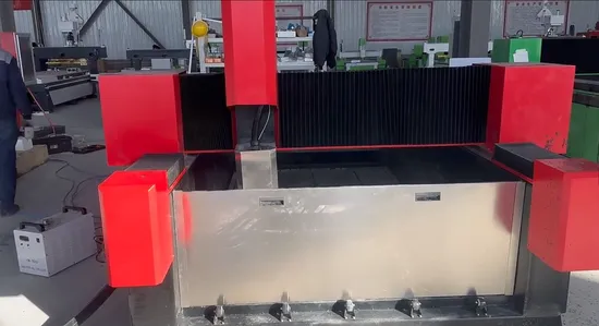 Factory Supply 1325/2040/3015 CNC Stone Processing Milling Machinery for Marble Granite Quarts Headstone CNC Router 5.5kw/6.5kw Stone Router Engraving Machine 